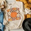 Simply Sage Market Women's Graphic Sweatshirt Hey There Pumpkin Flowers - 2 of 2