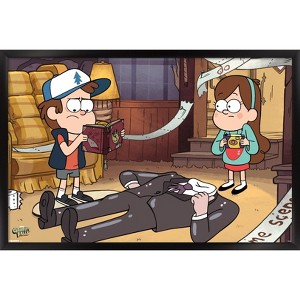 Trends International Disney Gravity Falls (2012) - Crime Scene Framed Wall Poster Prints - 1 of 4