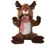 HalloweenCostumes.com Reindeer Plush Costume for Infant's - 3 of 4