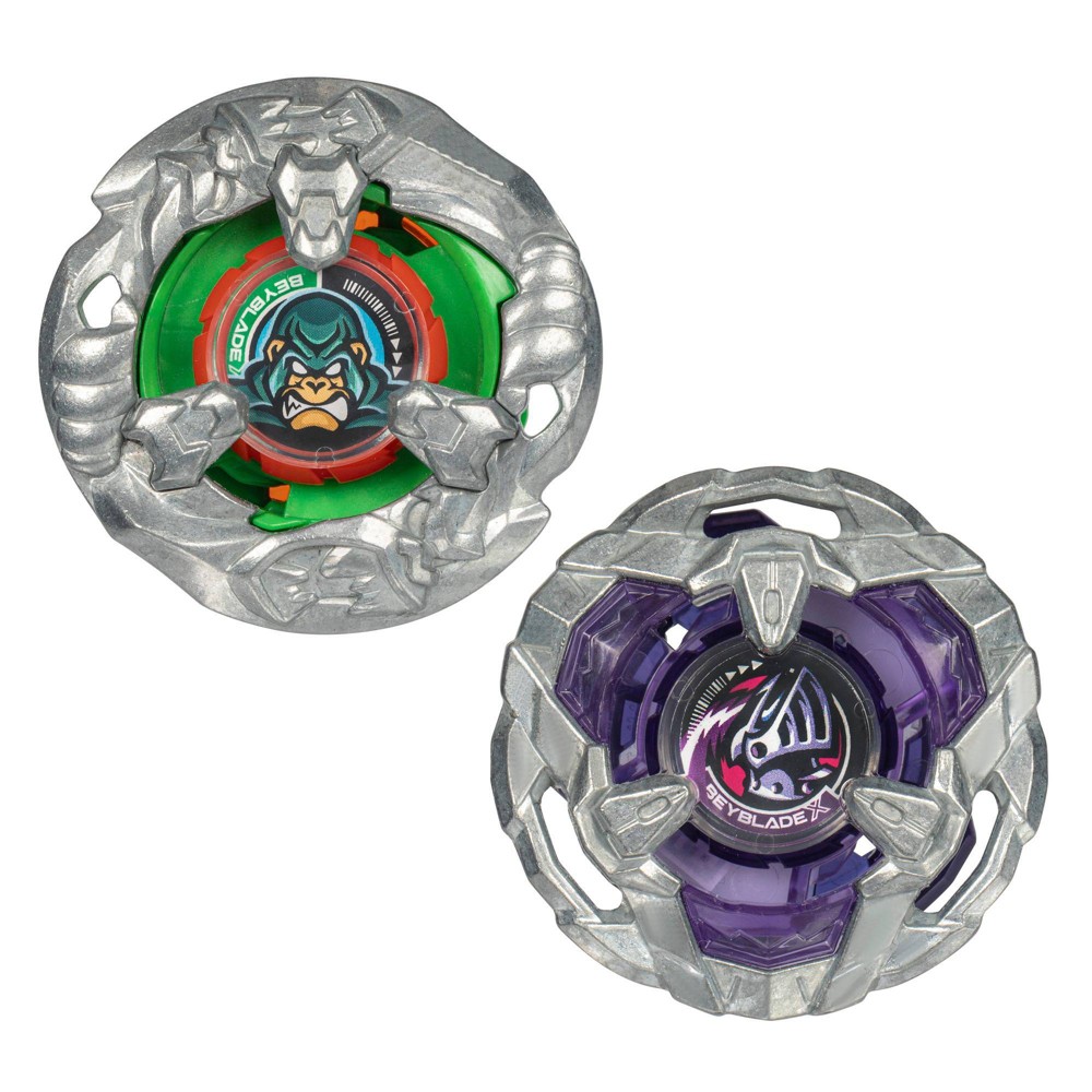Beyblade Yell Kong and Helm Knight Battle Tops