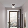 Livex Lighting Essex 1 - Light Flush Mount in  Bronze - 2 of 4