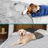 PetAmi Cooling Dog Blanket, Lightweight Reversible Fluffy Fuzzy Pet Throw Furniture Bed Couch Sofa Cover Protector - 2 of 4