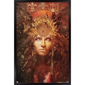 Trends International Jena DellaGrottaglia: Cosmic Zodiac - Leo Framed Wall Poster Prints - 1 of 4