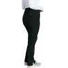 Medgear Women's Slim 4-Way Stretch Scrubs Pant with 8 Pockets - 3 of 3