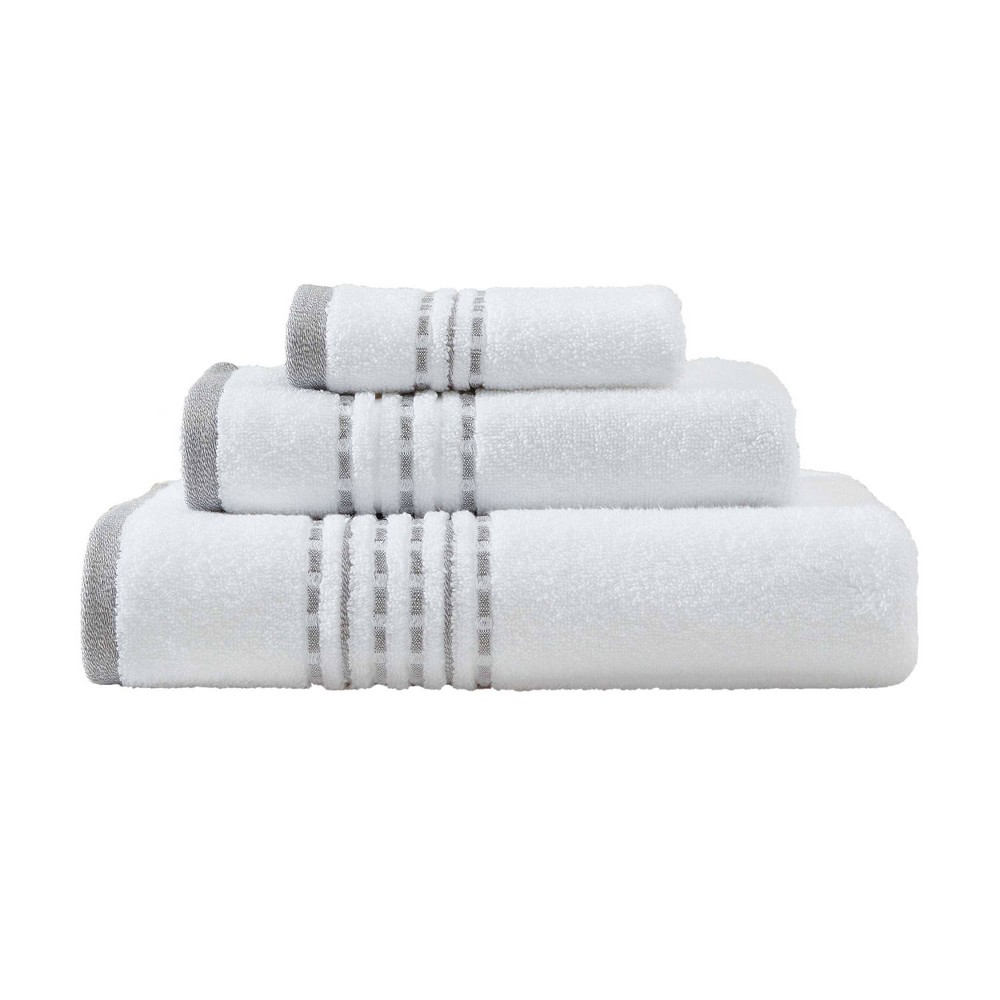 Photos - Towel Tommy Bahama 3pc Cliff Side Mixed Bath  Set Gray 