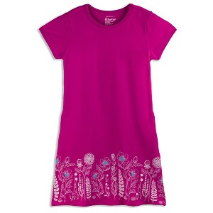 Mightly Toddler Fair Trade Organic Cotton Short Sleeve T-Dress - 1 of 2