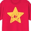 Steven Universe Young Steven Star on red Short Sleeve Adult T-Shirt - 2 of 2