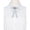 INSPIRE CHIC Women's Elegant Pre-tied Rhinestone Fashion Bow Ties - 4 of 4