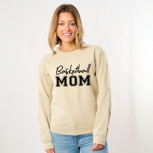 Simply Sage Market Women's Graphic Sweatshirt Basketball Mom - 1 of 4