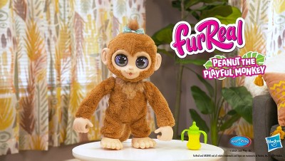 furReal Peanut the Playful Monkey Interactive Toy: FurReal Friends
