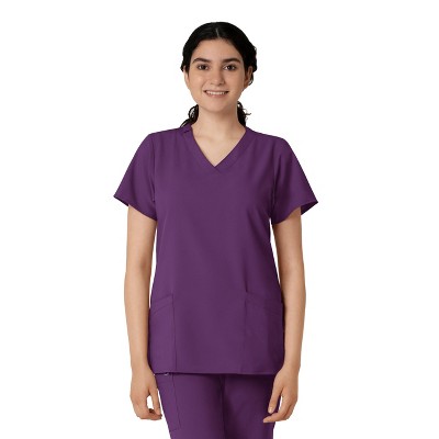 Wink W123 Women's Basic V-Neck Scrub Top