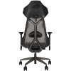 ASUS ROG Destrier Ergo Gaming Chair, Futuristic Cyborg Aesthetic, Versatile Seat Adjustments, Mobile Gaming Arm Support Mode, Acoustic Panel - 4 of 4