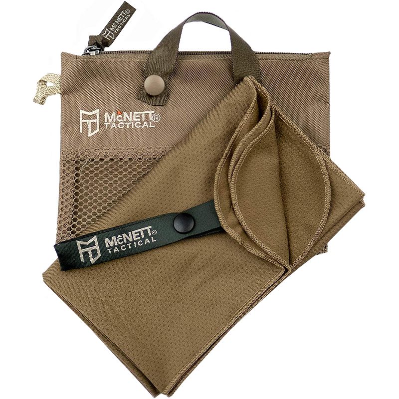 Gear Aid McNett Tactical 15" x 36" Cooling Towel - Coyote, 1 of 4