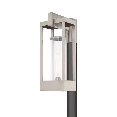 Livex Lighting Delancey 1 Light Wall Light in Brushed Nickel