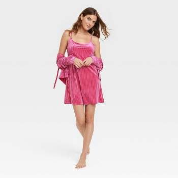 Women's Velvet Slip Dress - Colsie™