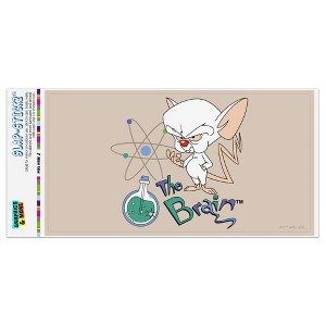 Pinky and the Brain The Brain Automotive Bumper Sticker - 1 of 4