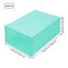 YIYIBYUS 24 Pack Plastic Stackable Foldable Shoe Storage Boxes - 4 of 4