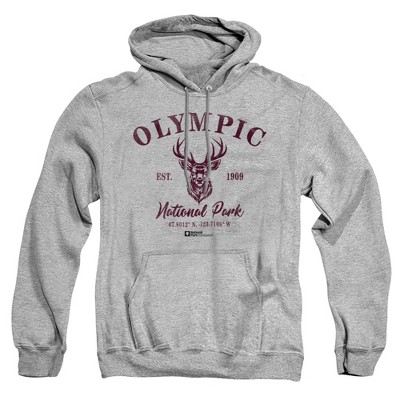 Men's Olympic National Park Roosevelt Elk Icon Pull-Over Hoodie