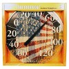 Headwind EZREAD Hanging Dial Thermometer, Indoor/Outdoor Weather Thermometer, Large 12.5 Inch, Easy-to-Read Numbers, American Flag on Barn - 2 of 2
