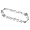 Unique Bargains Stainless Steel Oval Non-stick Heat-resistant Rust Resistant Cake Mousse Ring - 4 of 4
