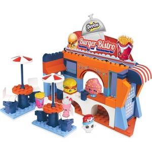 Shopkins Building Set Burger Bistro Wave 2 Kinstructions 159 Pcs - 1 of 2