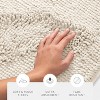 Soft Absorbent Chenille Bath Mat Rug with Anti-Skid Rubber Backing - Becky Cameron - 4 of 4