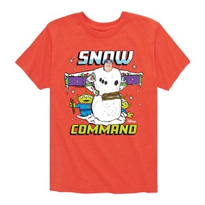 Boys' - Disney - Snow Command Short Sleeve Graphic T-Shirt - 1 of 4