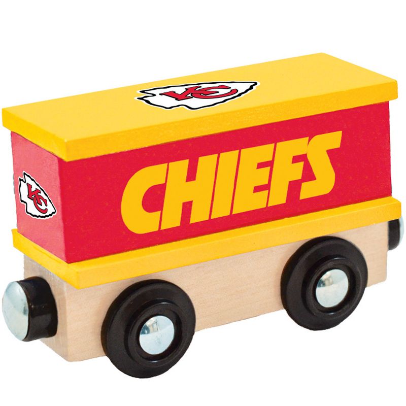 MasterPieces Wood Train Box Car - NFL Kansas City Chiefs, 2 of 6