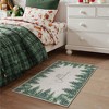 Abynow Geometric Modern Loomed Machine Washable Area Rug - 3 of 4
