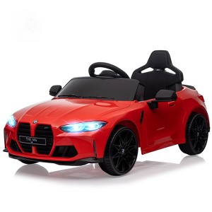 12V Electric Ride On Car, Sports Car for Kids Electric Vehicle, Power Wheels for Boys Girls, with Suspension System - 1 of 4