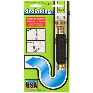 GT Water Products Drain King Drain Unclogger 1" to 2" - 1 of 1
