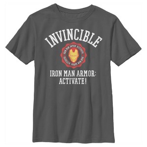 Boy's Marvel Iron Man Armor Activate T-Shirt - 1 of 4