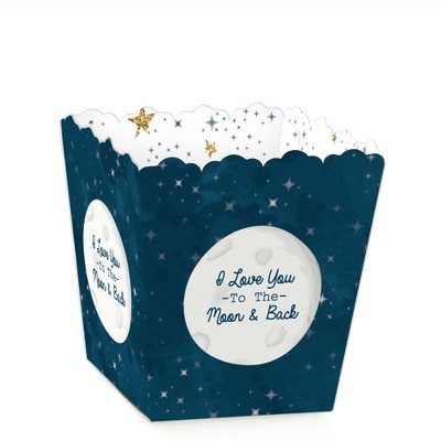 Big Dot of Happiness Twinkle Twinkle Little Star - Party Mini Favor Boxes - Baby Shower or Birthday Party Treat Candy Boxes - Set of 12