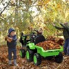 12V Kids 3 in 1 Ride on Excavator & Tractor with Detachable Trailer, Kids Electric Vehicles with LED Lights - 4 of 4