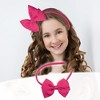 Unique Bargains Bow Headband Fashion Cute Polyester Hairband for Teenager 5.9x4.4 Inch - 2 of 4