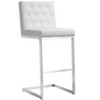 Helsinki Performance Vegan Leather Stool - Set of 2 in White - 3 of 4