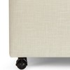 CAVINAS 45" Modular Sectional Storage Ottoman with Wheels,Convertible Storage Bench and Extra Foot Rest for Living Room,Lounge - 4 of 4