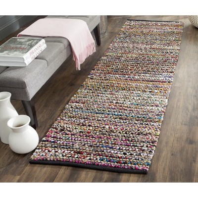 Cape Cod Multicolor Handwoven Cotton Area Rug 2'3" x 4'