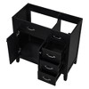 36 Inch Bathroom Vanity, Bathroom Vanity With 3 Drawers, Storage Space, Solid Wood Frame - 3 of 4