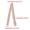 Allegra K Women's Stretchable Shoulder Bra Straps Adjustable Elastic Straps 2 Pairs - 3 of 4