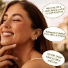 3Pairs 925 Sterling Silver, 14K Gold Plated Small Huggie Hoop Earrings Sets for Multiple Piercing CZ Cartilage Earrings Stacks - 3 of 4