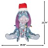 Gemmy 3D Holiday Lighted Tinsel Sculpture Eeyore 28" Disney, Multicolored - 3 of 4