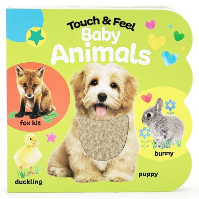 Image of Touch & Feel Baby Animals - by  Rose Nestling (Board Book)
