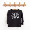 The Juniper Shop Talk Football To Me Ball Youth Long Sleeve Tee - 3 of 4