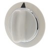 ERP® Replacement White Dryer Knob with Black Pointer for GE® Part Number WE1M654 - 3 of 4