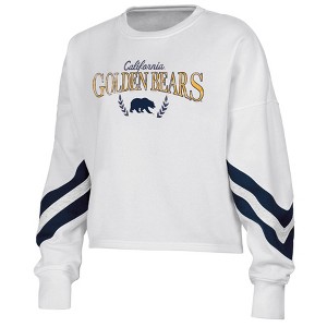 NCAA Cal Golden Bears Women's Crew Neck Fleece Sweatshirt - 1 of 3