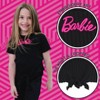 Barbie Cropped Ribbed T-Shirt and Flare Pants Outfit Set - 3 of 4