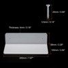 Unique Bargains Acrylic Floating Wall Mounted Floating Shelf for Bathroom Wall Decoration - 2 of 4