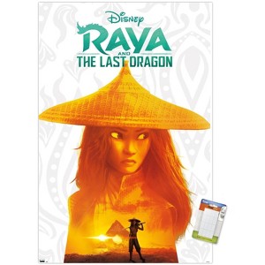 Trends International Disney Raya and the Last Dragon - Inner Warrior Unframed Wall Poster Prints - 1 of 4