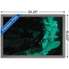 Trends International Urban - Green Splatter Framed Wall Poster Prints - 3 of 4